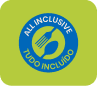 All inclusive — tudo incluído