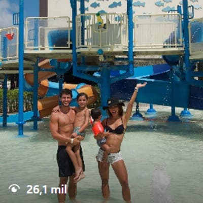 Família no Aqua Vila — 26,1 mil visualizações